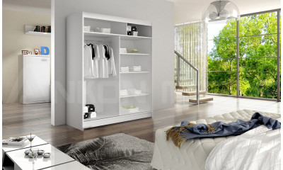 Szafa przesuwna z lustrem Westa VII 150 cm | Ankon24.pl