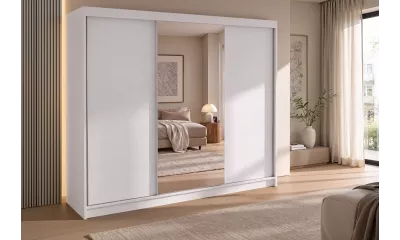 Szafa przesuwna z lustrem 200 cm Derby | Ankon24.pl