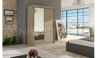 Szafa przesuwna z lustrem 120 Miami VI | Ankon24.pl