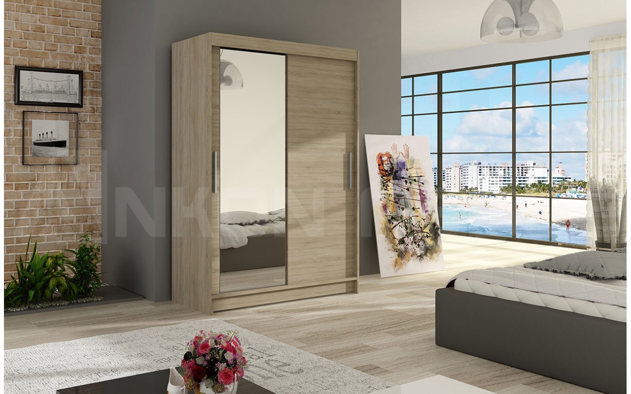 Szafa przesuwna z lustrem 120 Miami VI | Ankon24.pl