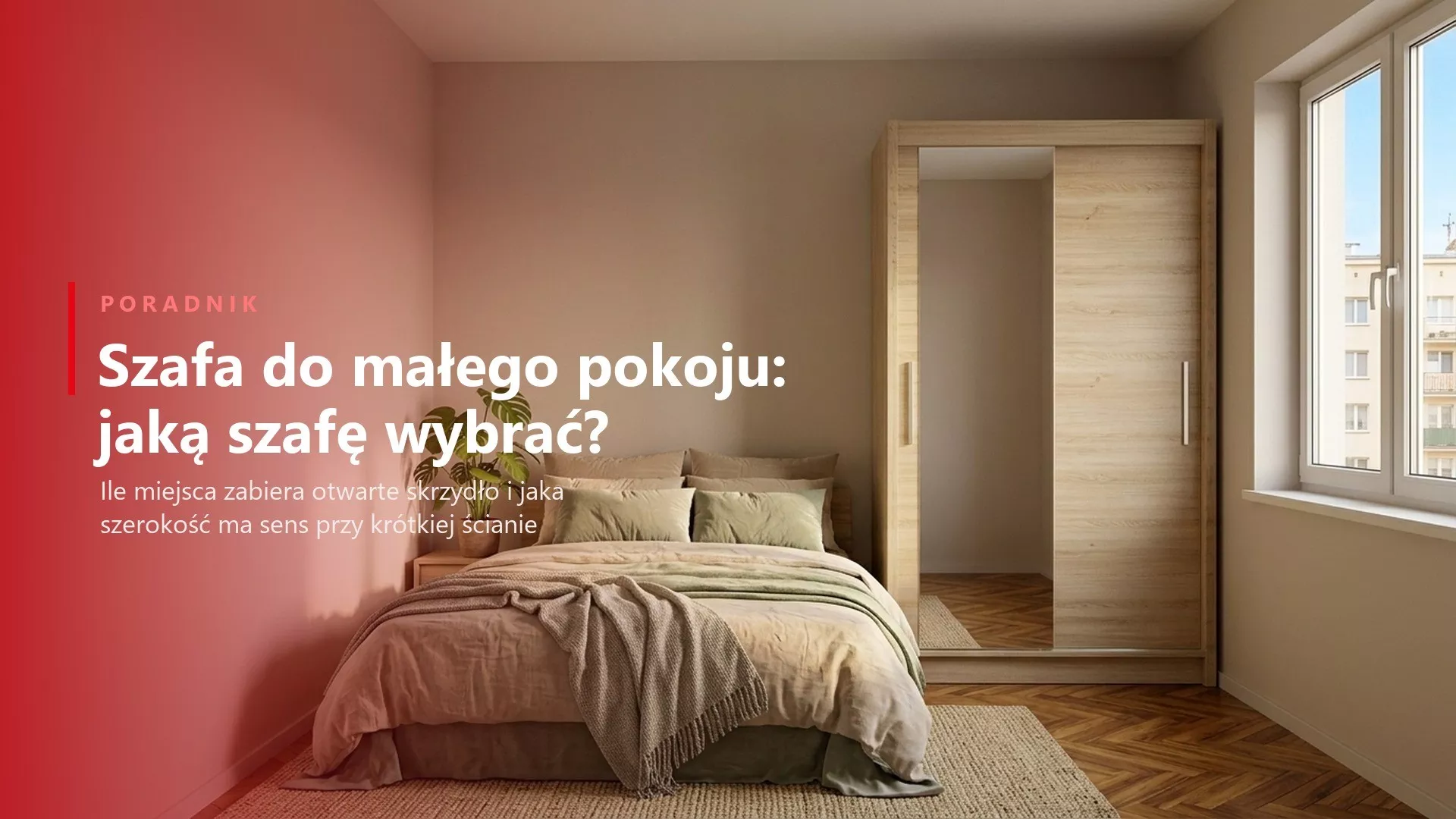 Szafa do małego pokoju: jaką wybrać przy ścianie od 100 do 150 cm?